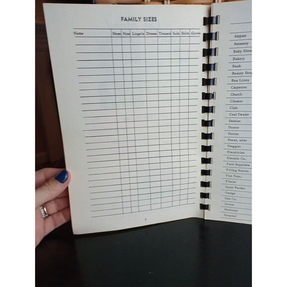 First Pilgrim Church High Point, NC Spiral Cookbook 1950s 1960s Retro Vintage - Picture 7 of 16